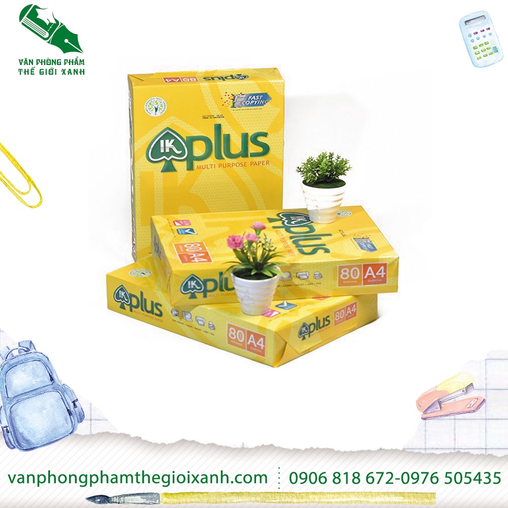 GIẤY IK PLUS  80 A4