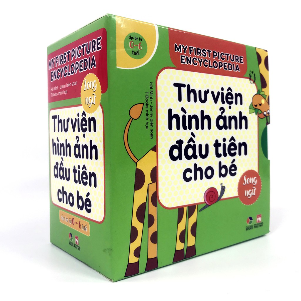 Sách - Thư Viện Hình Ảnh Đầu Tiên Cho Bé Từ 0-6 tuổi - Song Ngữ Việt Anh | BigBuy360 - bigbuy360.vn