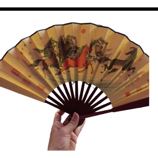 Quạt khang hy trung hoa mã đáo thành công