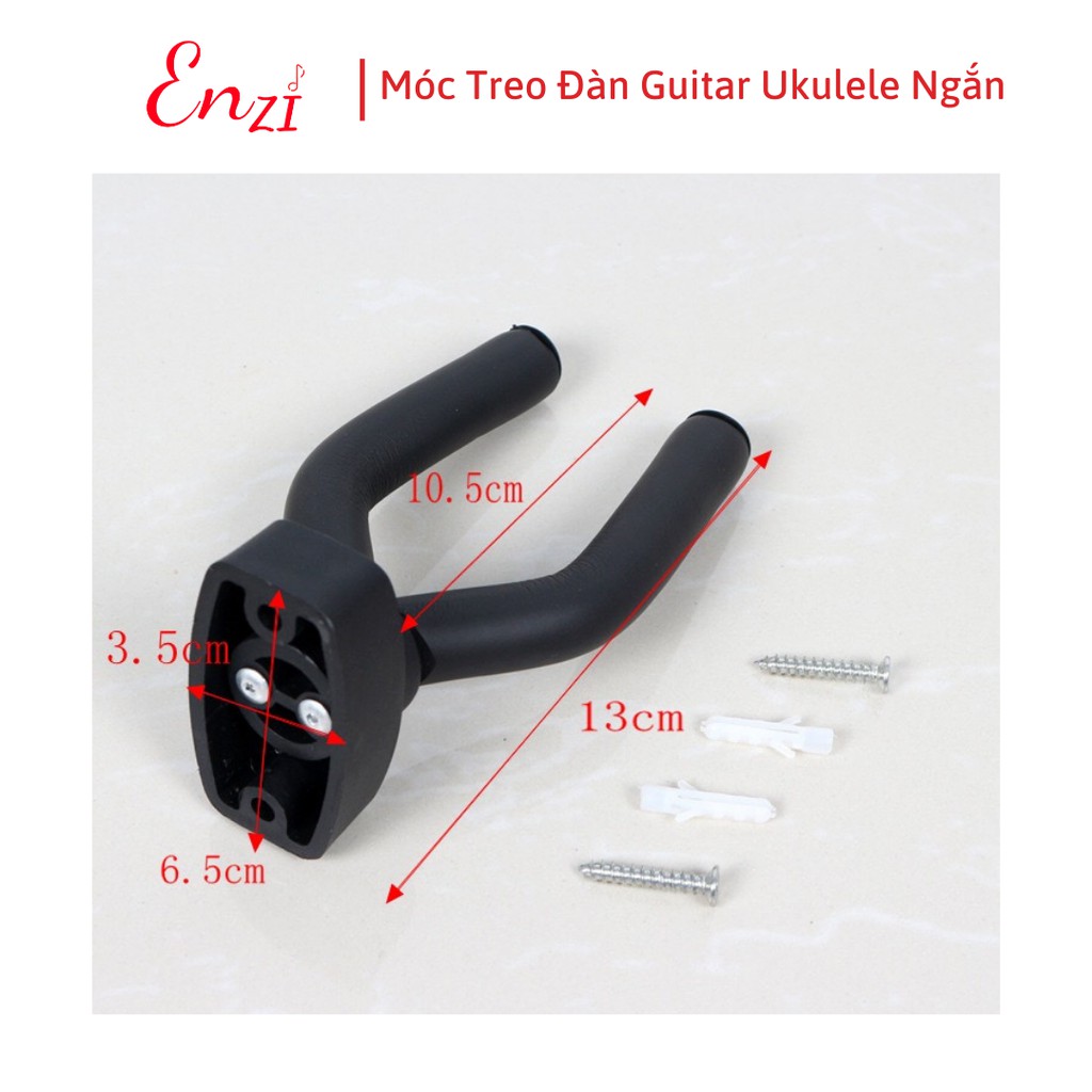 Móc treo đàn guitar, giá treo đàn guitar ukulele ghita điện acoustic classic nhỏ gọn chất lượng Enzi