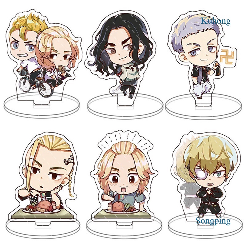 Giá đỡ mô hình nhân vật anime Tokyo Revengers mini bằng acrylic