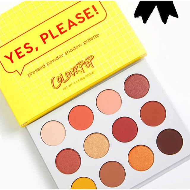 [Bill hình cuối] Bảng Mắt Colourpop Yes, Please Shadow Palette