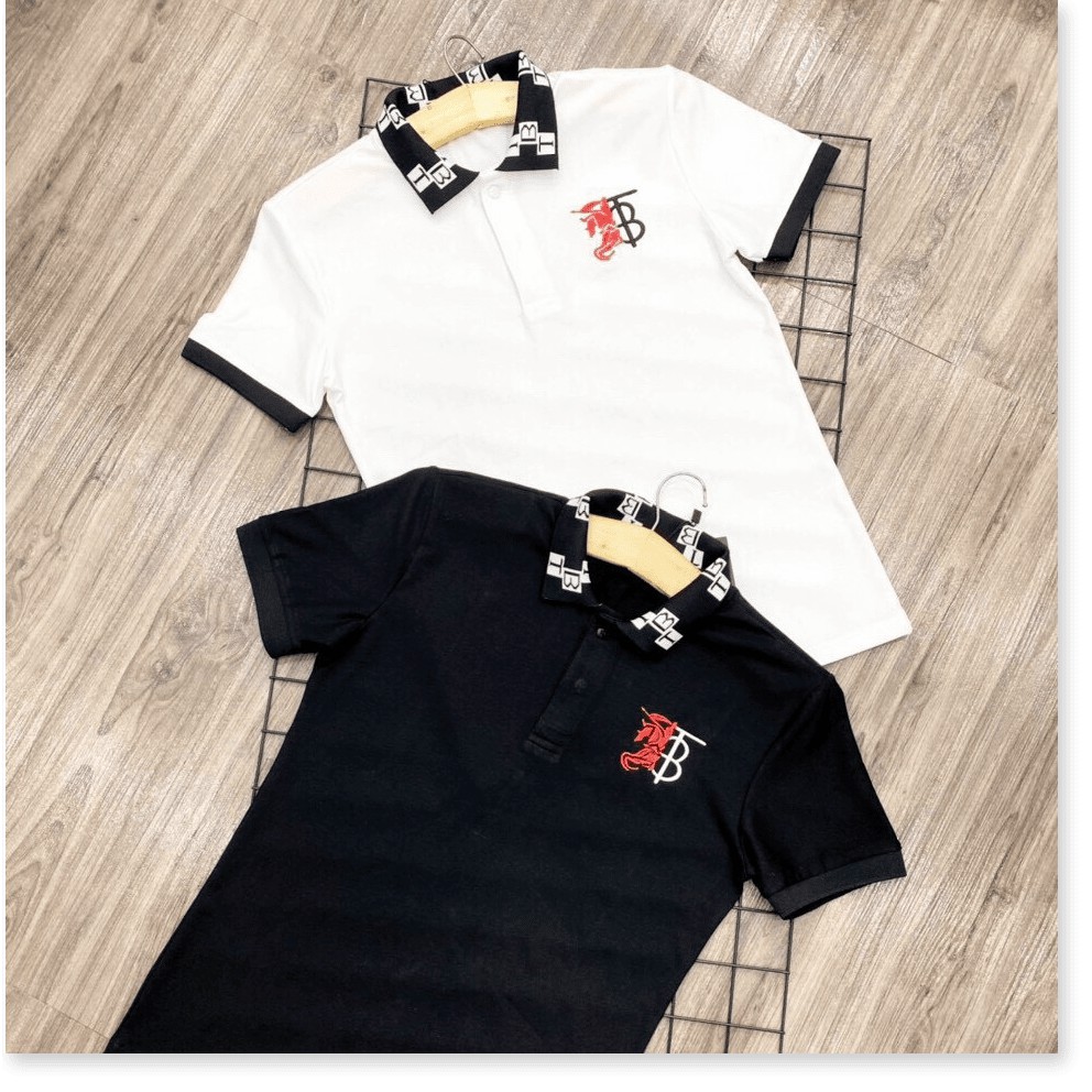 ÁoThun Nam Cổ Bẻ Ngắn Tay Chất Liệu Cotton Cao Cấp# HP