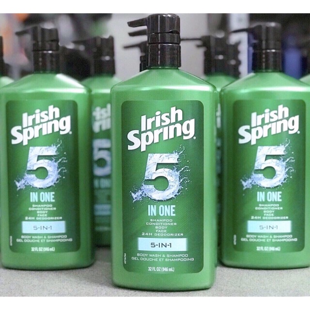 Sữa tắm Irish Spring 5in1 964ml