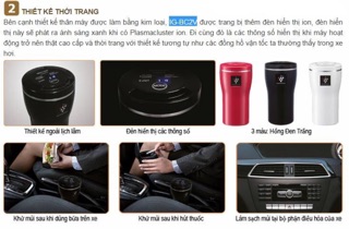 Bình khử mùi ô tô Sharp Nhật Bản