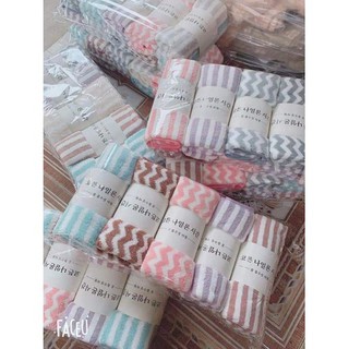 Sỉ 10 chiếc khăn mặt Hàn Quốc đẹp ( 30 x 50cm)