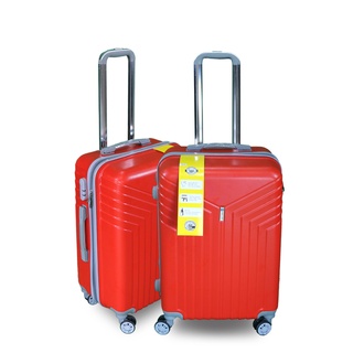 Vali du lịch, vali kéo cao cấp size 20/24/28 inch màu đỏ