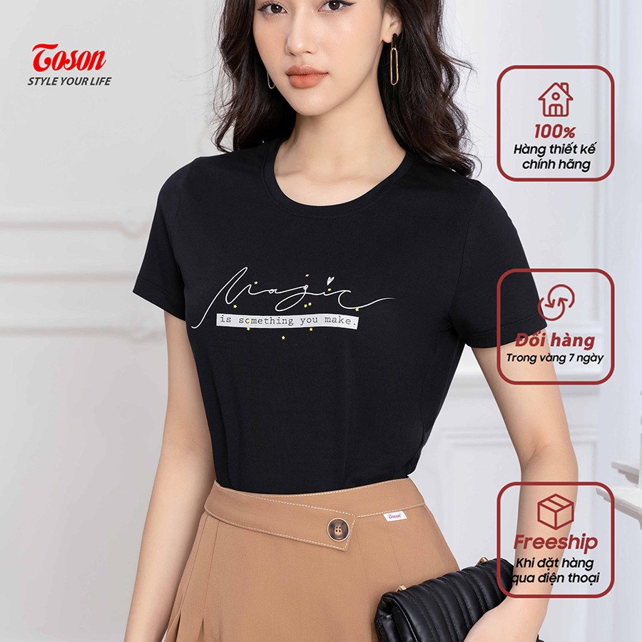 Áo phông cổ tròn in chữ MAGIC -AP013