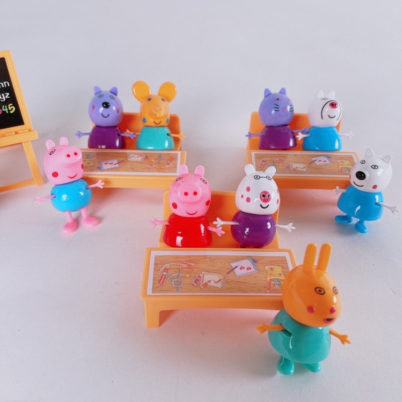 Bộ Đồ Chơi Lớp Học Lợn-Peppa Pig-Heo Peppa Đáng Yêu