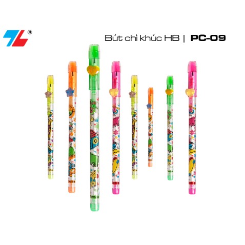 Combo 5c bút chì khúc Thiên Long PC09