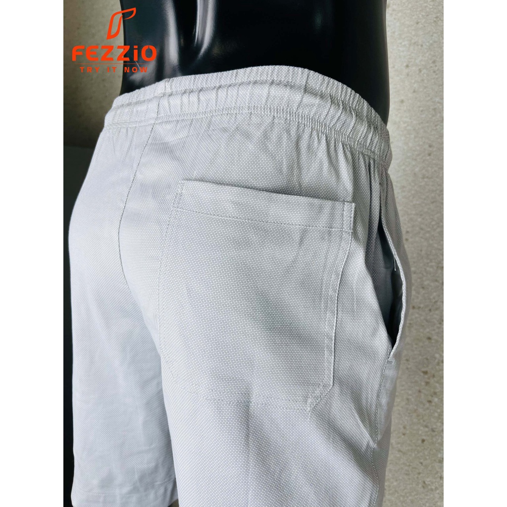 Quần short nam trên gối, quần short có túi lưng chun, quần sọc nam mặc nhà , quần dùi nam FEZZIO, đùi vnxk