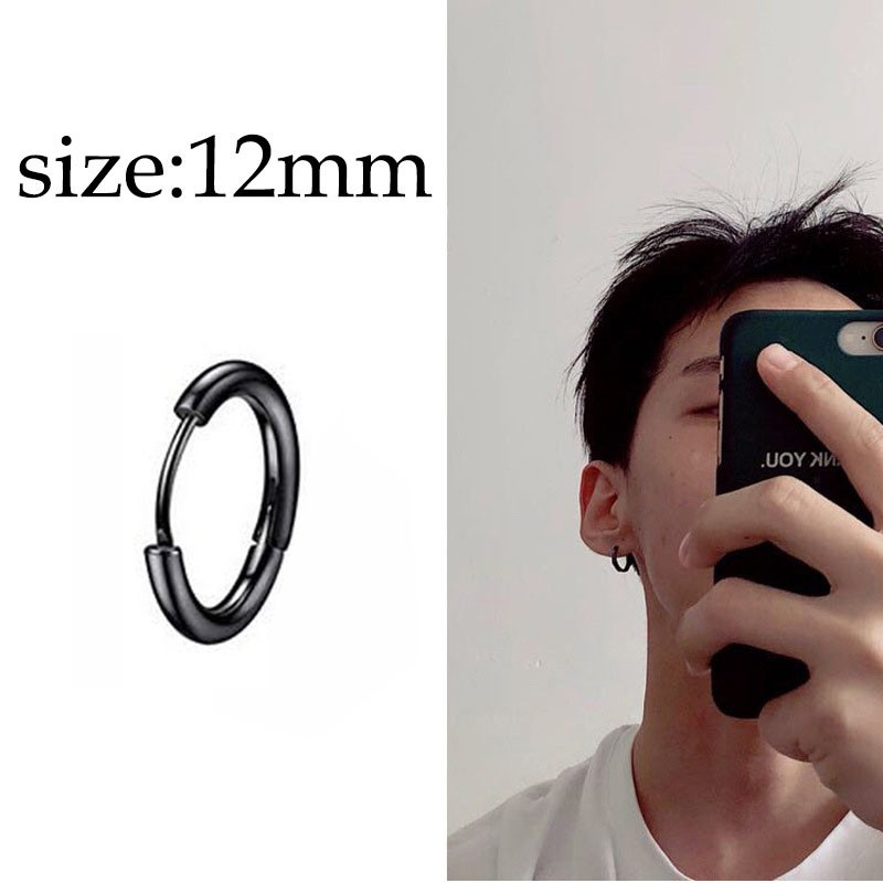 Một chiếc khuyên tai RINHOO tùy chọn kiểu dáng phong cách Âu Mỹ cá tính