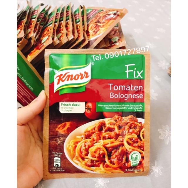 Gia Vị Sốt Mì Ý Tomaten Bolognese hiệu MAGGI - gói 50g