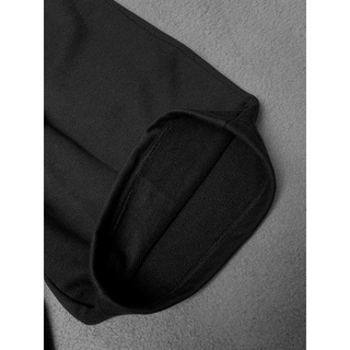 QUẦN SHORT NỈ BASIC TRƠN ĐEN FORM RỘNG UNISEX NAM NỮ