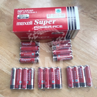 Pin Thiểu maxell AAA / AA Hộp 40 Viên