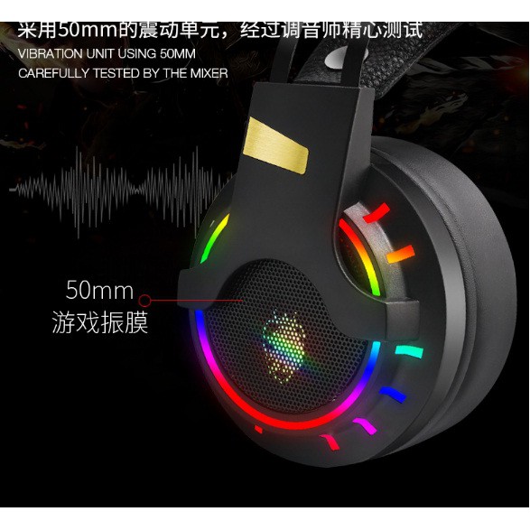 Tai nghe Gamming Spinne K3 Âm thanh 7.1 USB.