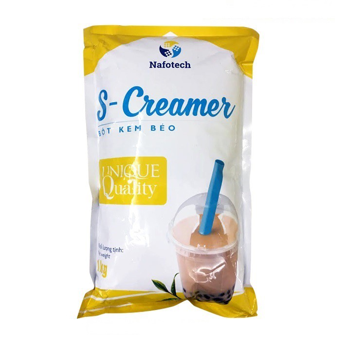 Bột Sữa Béo S-Creamer Pha Trà Sữa Đài Loan 1kg