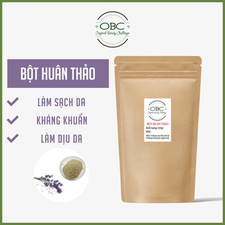 Bột hoa oải hương (lavender / huân thảo) Pháp sạch 100gr nguyên chất OBC