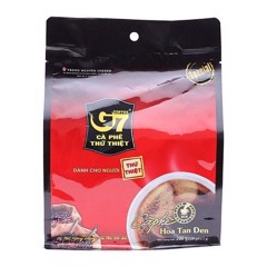 Đen không đường B100 Cà phê G7 hòa tan đen Bịch 100 sachets (Gói)