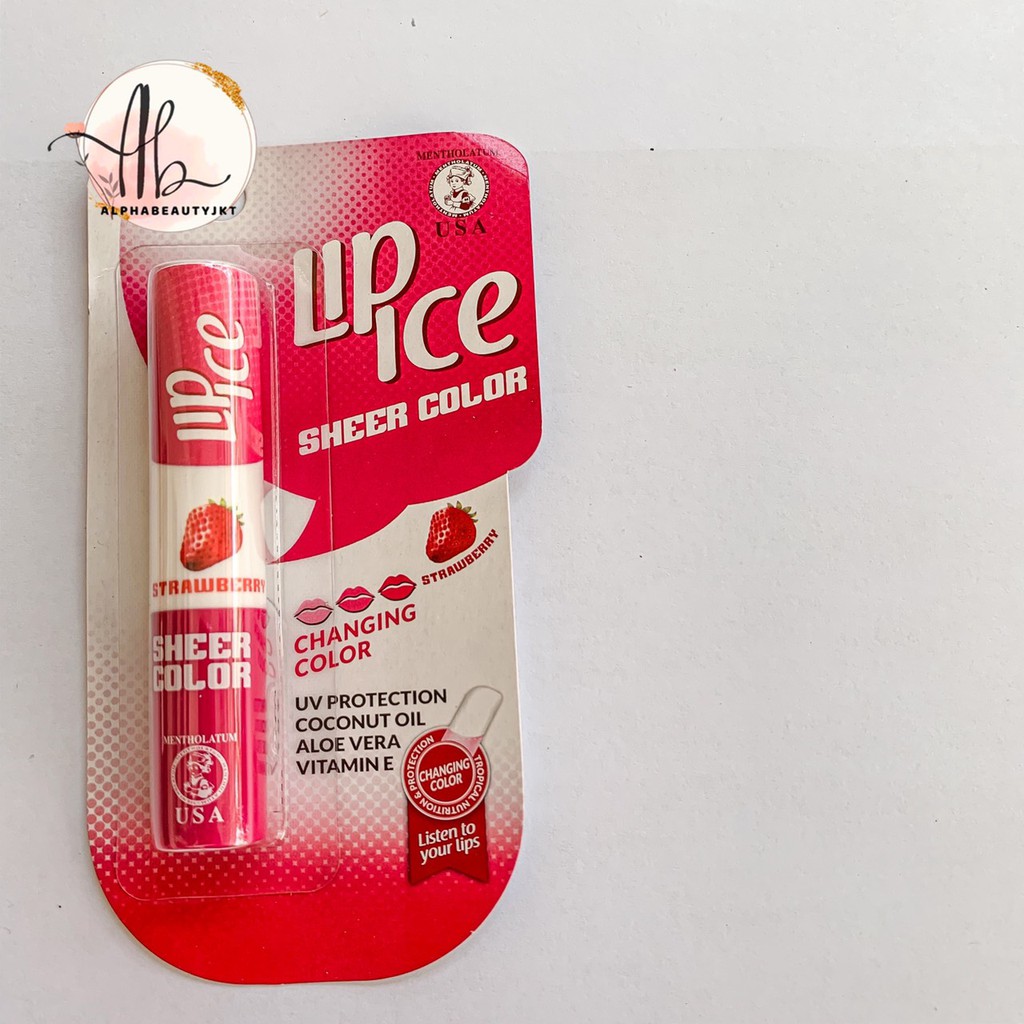 (Hàng Mới Về) Son Bóng Màu Dâu Tây - Ice Ice Ice Color Màu Sắc | BigBuy360 - bigbuy360.vn