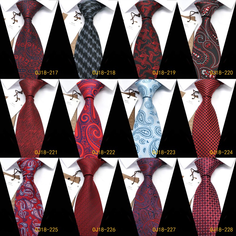 Cà Vạt Dệt Hoa 8CM Thời Trang Lịch Lãm Cho Nam