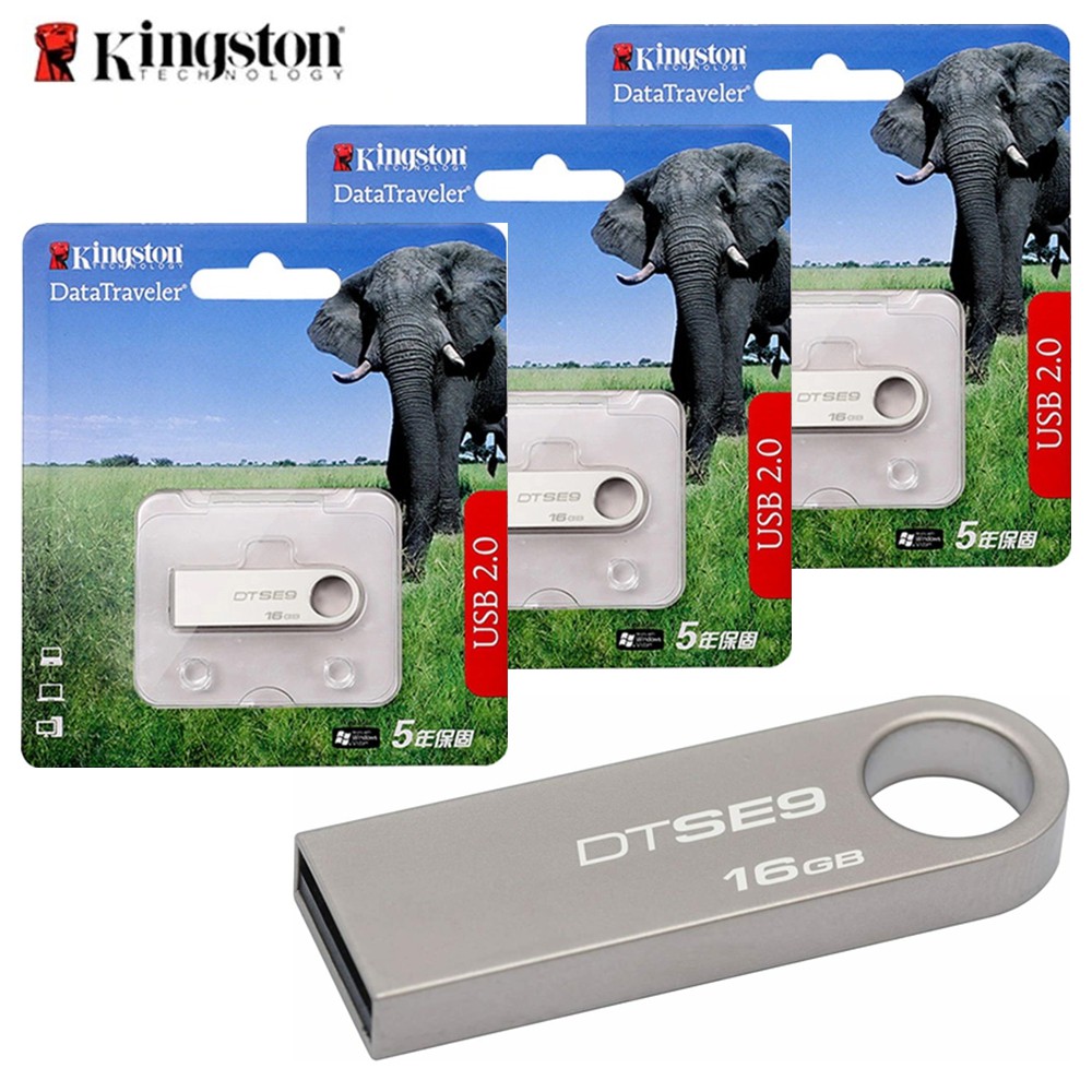 USB 2.0 KingSton DTSE 9H dung lượng sản phẩm 8GB 16GB 32GB 64GB