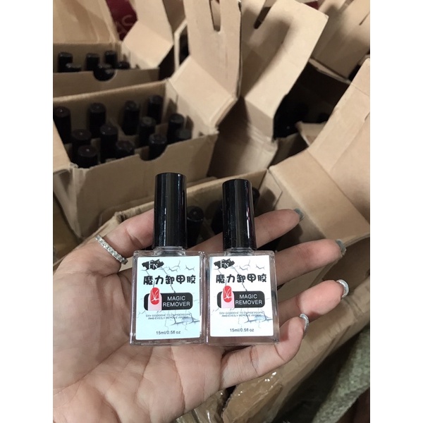 Chai phá gel siêu nhanh