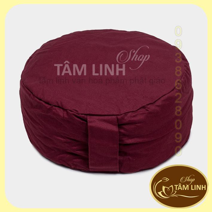 [Ảnh thật] Bồ đoàn - đệm ruột 100% vỏ đậu xanh ngồi thiền tạo tư thế ngồi đúng, cân bằng, thoải mái hàng cao cấp