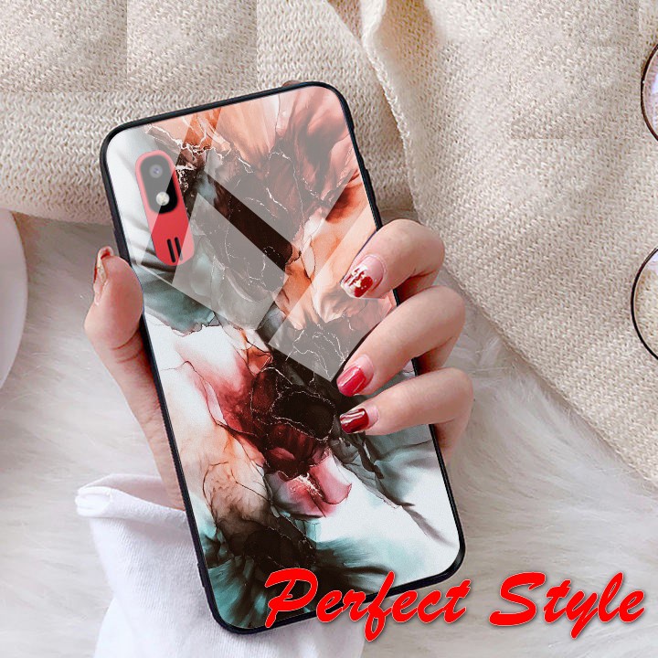 Ốp Lưng Phủ Bóng Vân Đá Tecno pova 2 3 Spark 7 7T / Spark 6 go Spark 8c