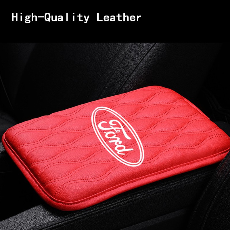 Đệm Da Lót Hộp Tỳ Tay Xe Hơi Chống Nước Thông Dụng Cho Ford Ranger Xlt Wildtrak Focus Mk2 Mk3 Ranger Raptor Mustang Ecosport Kuga Everest Mondeo