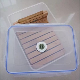Hộp nhựa giữ ẩm xì gà