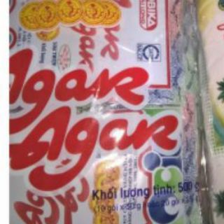 Bột rau câu giòn agar Hải Long bịch 500g