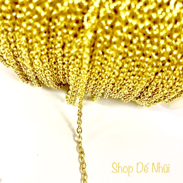 1m Dây Xích Hợp Kim Xi Mạ 2x3mm