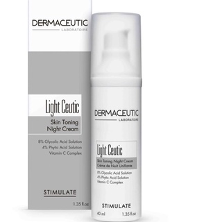 Kem dưỡng trắng da ban đêm Dermaceutic Light Ceutic Skin Toning Night Cream 40ml