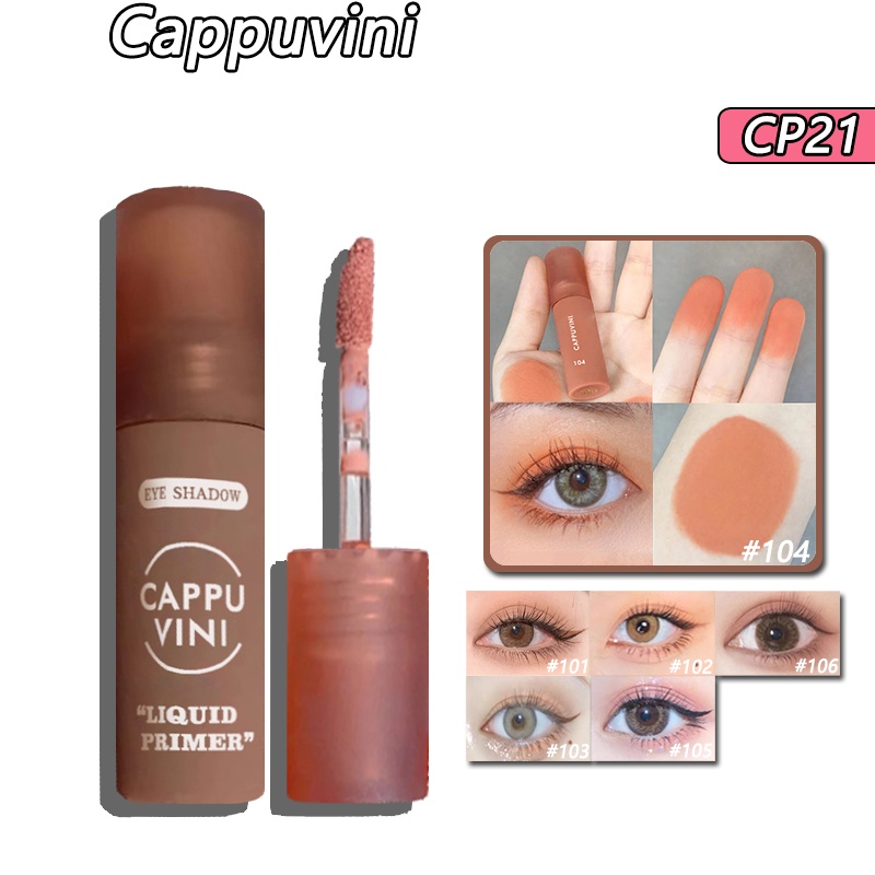 Phấn mắt CAPPUVINI màu lì lâu trôi 3g