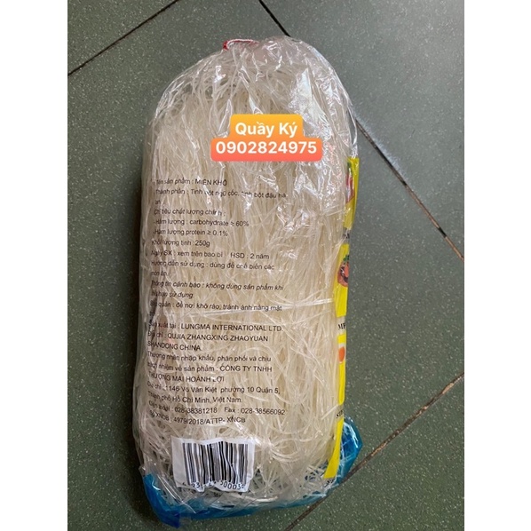 Bún tàu (bún miến) Long Phụng (Minh Châu) 100gr - 250gr