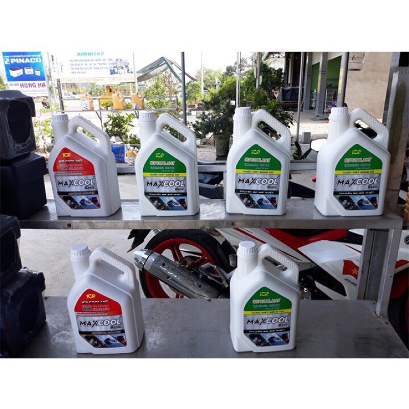 Nước Làm Mát Động Cơ ô Tô, Xe Máy MAXCOOL