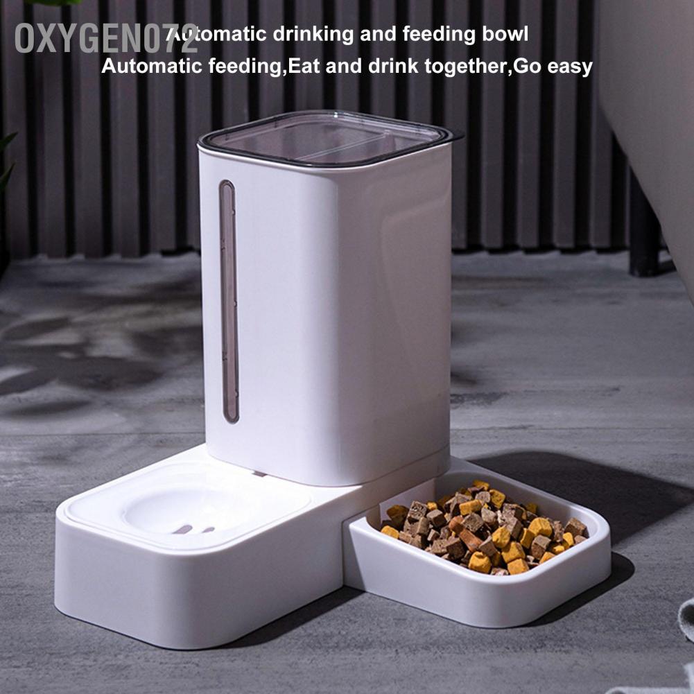 Dụng Cụ Cho Thú Cưng Uống Nước Tự Động 2 Trong 1 Tiện Dụng