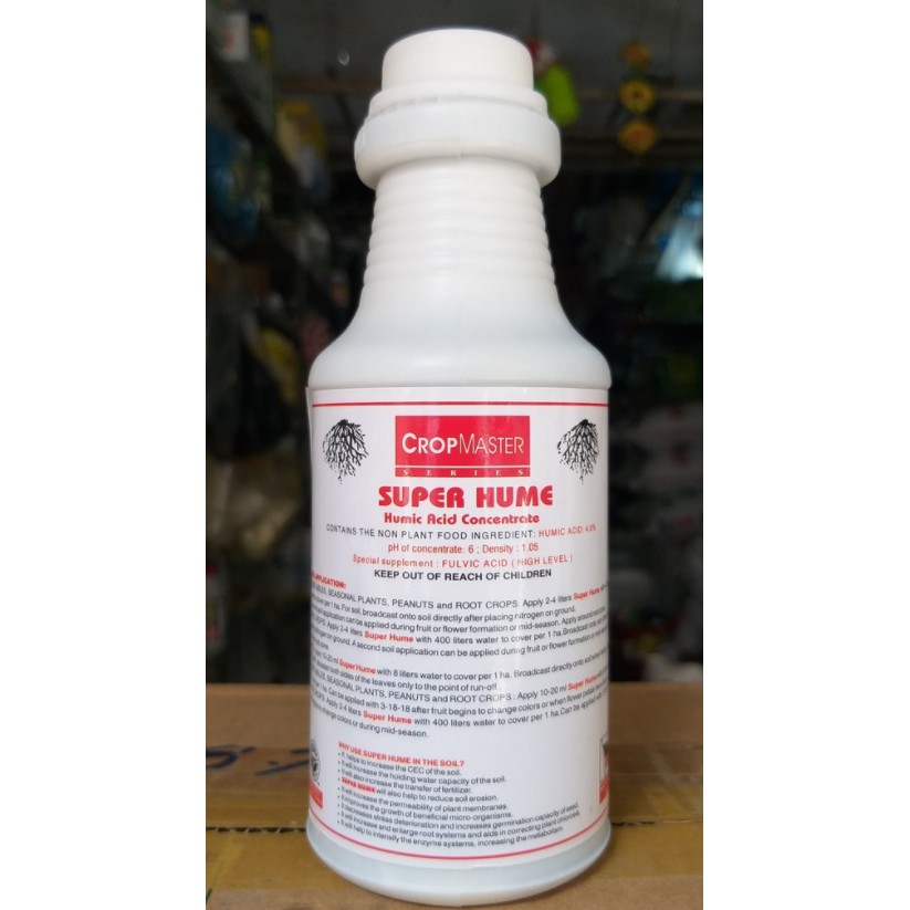 Phân Bón Lá Sinh Học Axit Humic SUPER HUME (1000ml)