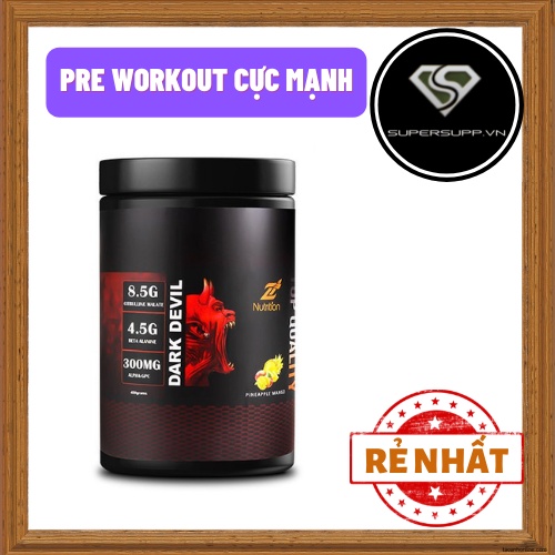 Thực Phẩm Bổ Sung Siêu Tăng Sức Mạnh ZNutrition DARK DEVIL 30 Lần Dùng