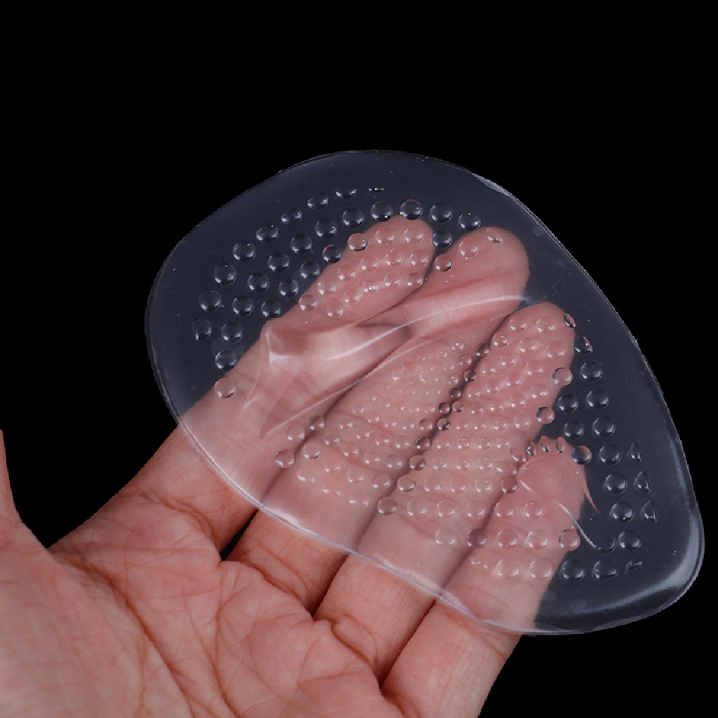 1 Cặp Đệm Silicone Trong Suốt Lót Chân Khi Đi Giày Cao Gót
