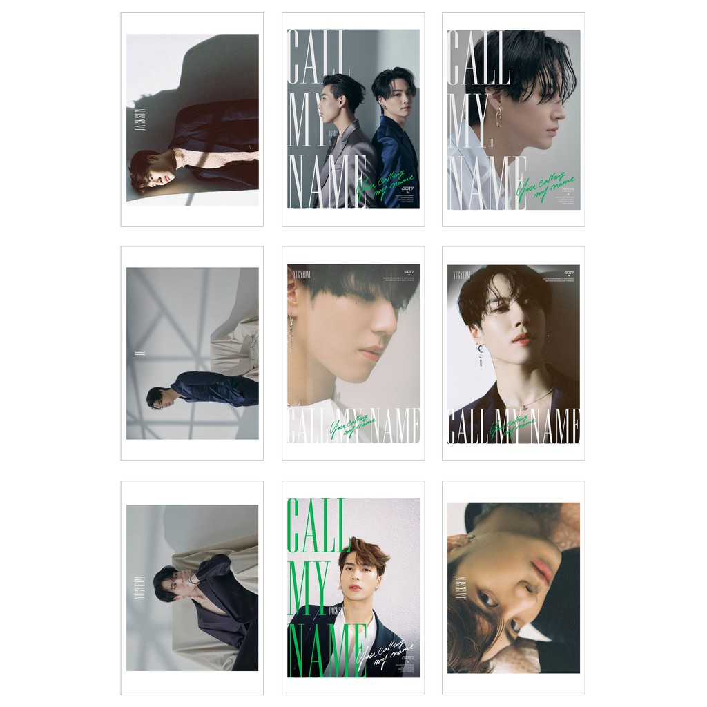 Lomo Card Ảnh GOT7 - CALL MY NAME ( 45 ảnh)