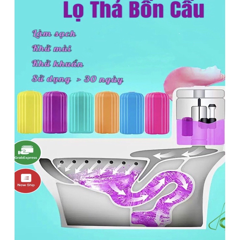 Lọ tẩy rửa bồn cầu hàn quốc cao cấp với 6 mùi hương tự nhiên