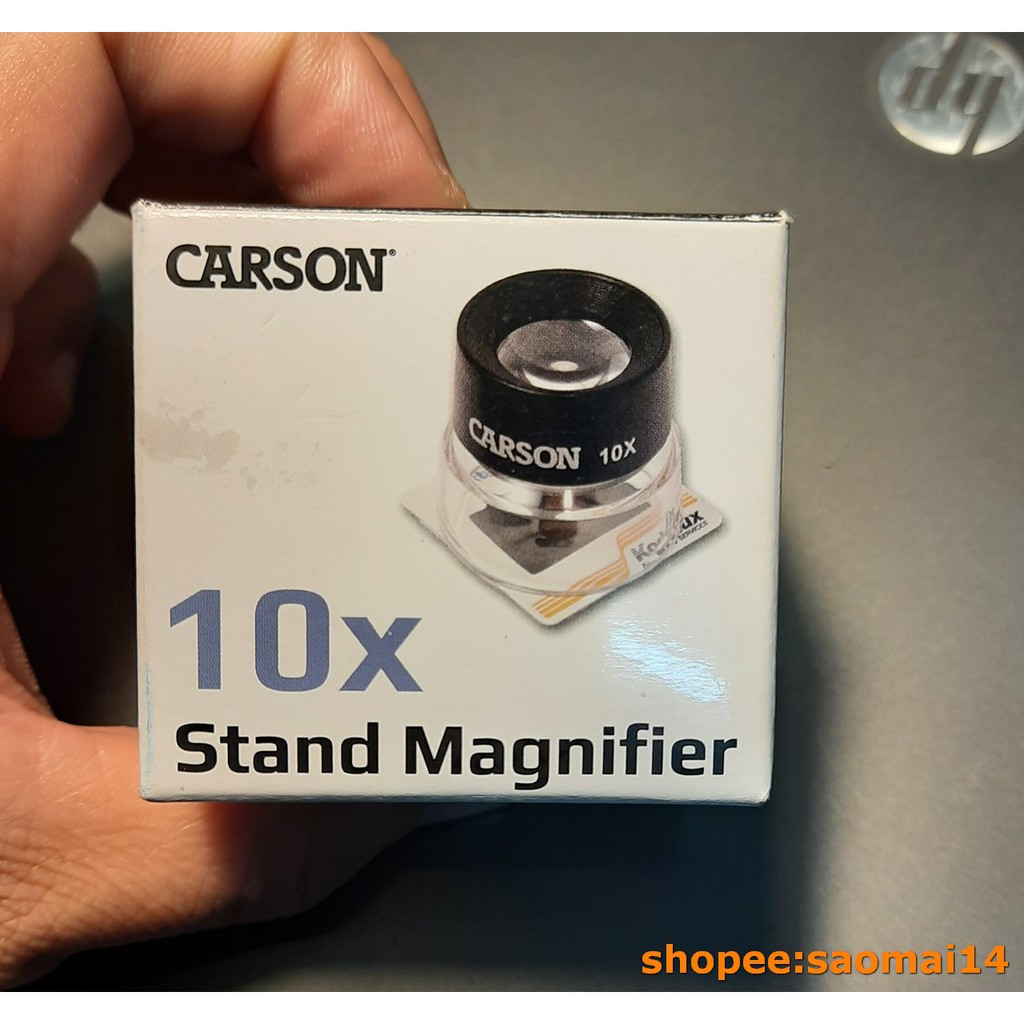 Kính lúp soi để bàn chất lượng cao - thương hiệu MỸ CARSON LL-10 (10x)