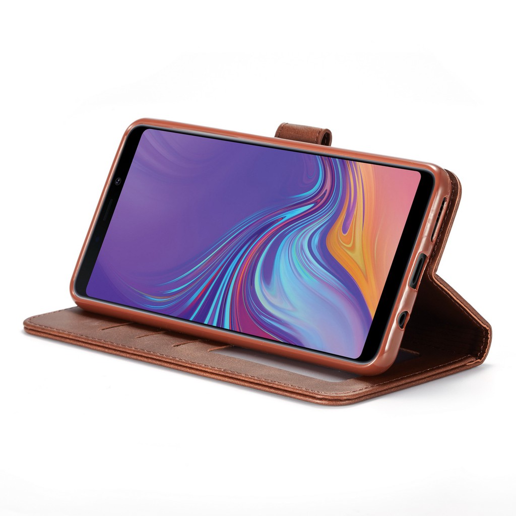 Bao da màu trơn thanh lịch cho Samsung Galaxy A6 2018/A6 Plus 2018/A7 2018/A750 | BigBuy360 - bigbuy360.vn