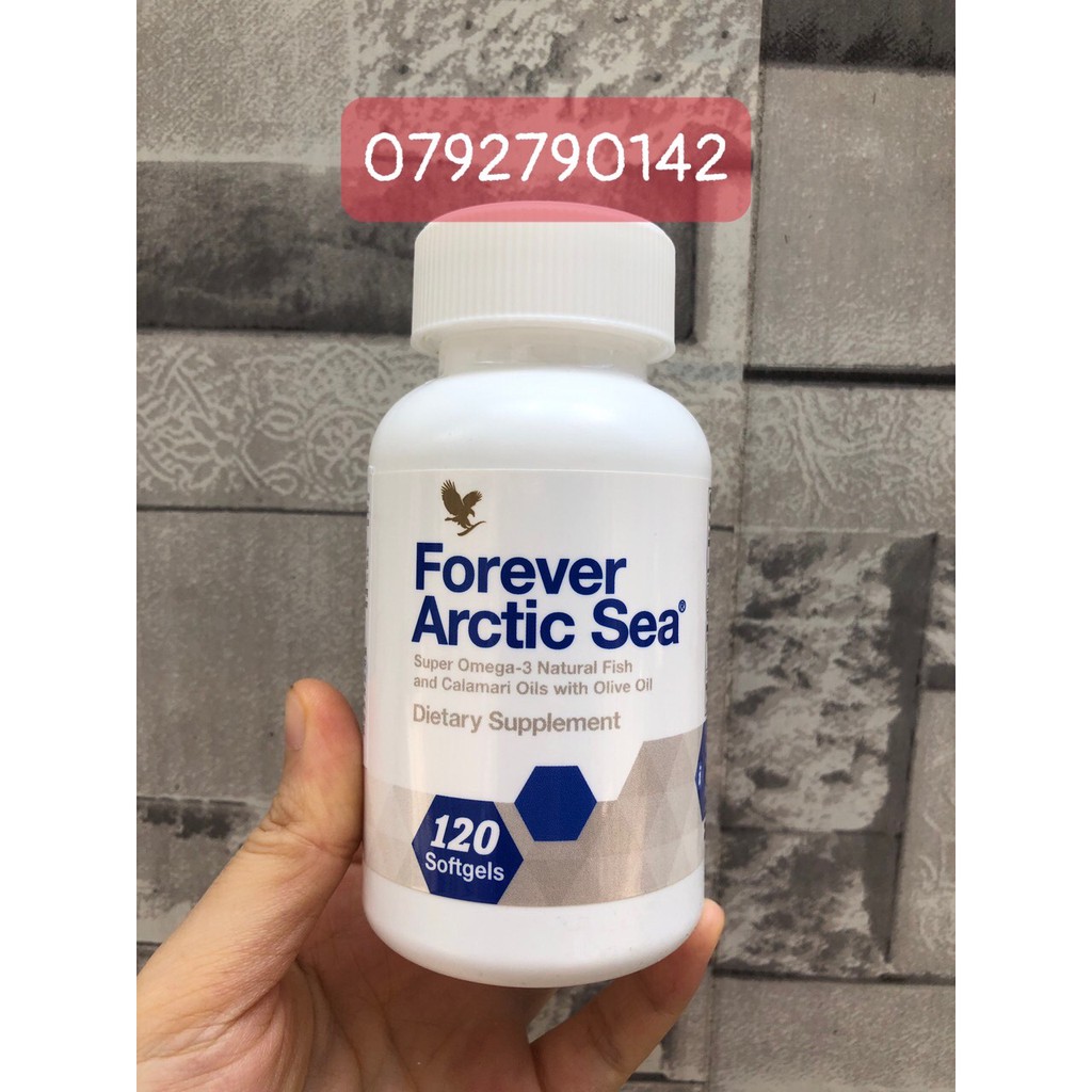 [ FREE SHIP] Viên Dầu Cá Forever Arctic Sea Forever 376FLP