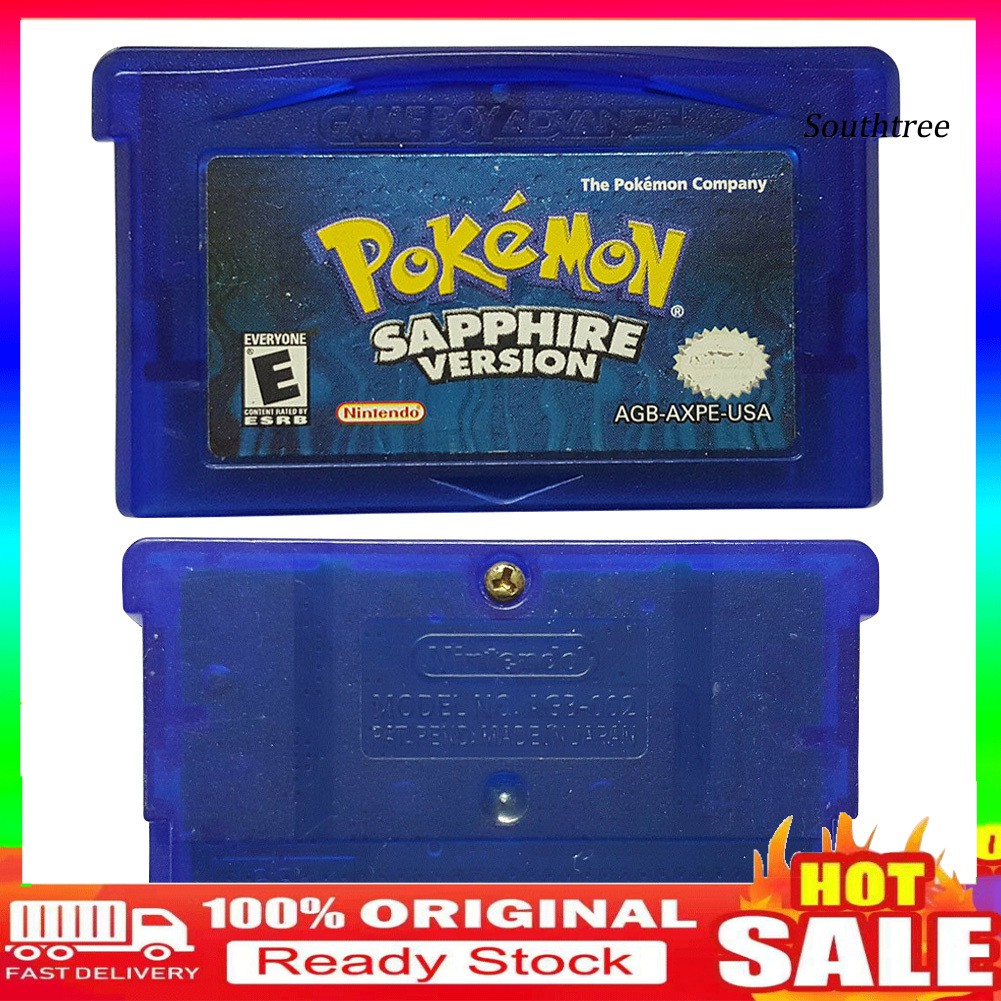 Băng Chơi Game Pokemon Cho Ns Gba Gameboy Advance