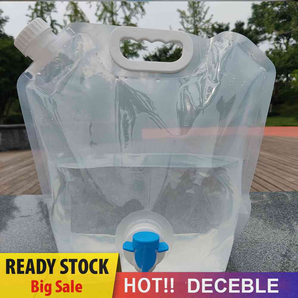 Deceb Túi Đựng Nước 5L / 10L Có Thể Gấp Gọn Tiện Dụng Dùng Ngoài Trời
