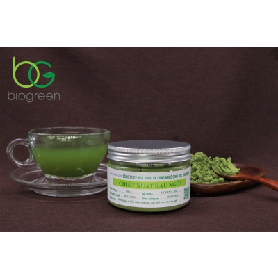 Bột rau ngót - bột chiết xuất rau ngót nguyên chất Biogreen hữu cơ bổ sung chất xơ 50g,100g