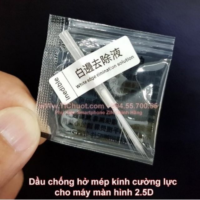 Keo Chống Hở Mép Màn Hình, Dầu chống hở mép Kính Cường Lực, Miếng Dán PPF TPU